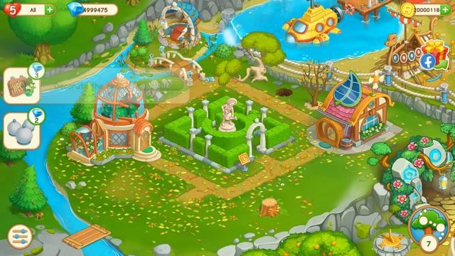 Puzzle Heart | Match-3 Adventure | #6 | Garden | Part 1 смотреть онлайн