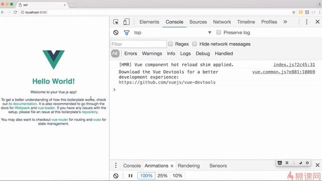 vue.js实战教程(高仿饿了么APP) 3-4 项目运行 смотреть онлайн