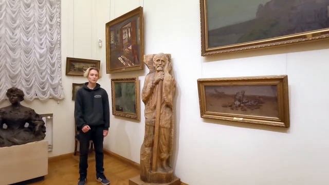 С.Т. Коненков. Дядя Григорий. Экскурсию ведет: Петр Шестов, 15 лет смотреть онлайн