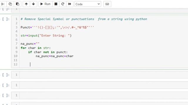 Punctuation Remove From String Using Python - Free Python Course смотреть онлайн