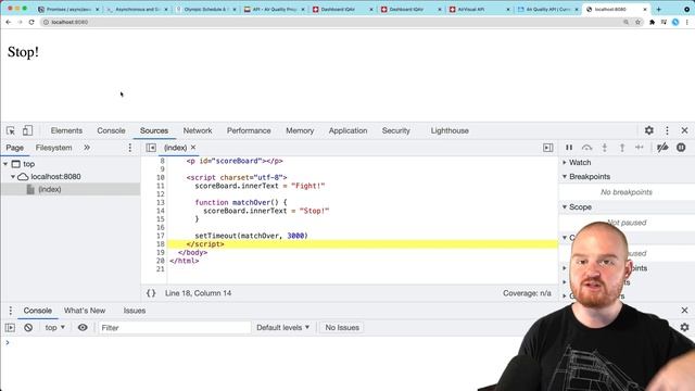 Asynchronous JavaScript 1 of 3: setTimeout, setInterval, clearInterval смотреть онлайн