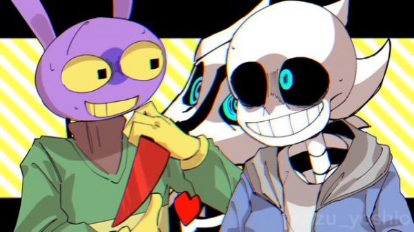 FRIENDS meme【The Amazing Digital Circus × Undertale】