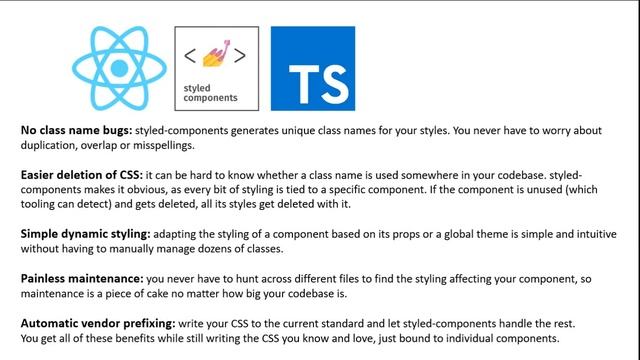 React Styled Components 1 Introduction смотреть онлайн