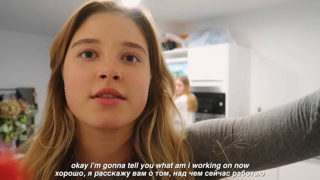 видео НА АНГЛИЙСКОМ ?️ мой день, учеба, друзья ❤️ (rus/eng субтитры) смотреть онлайн