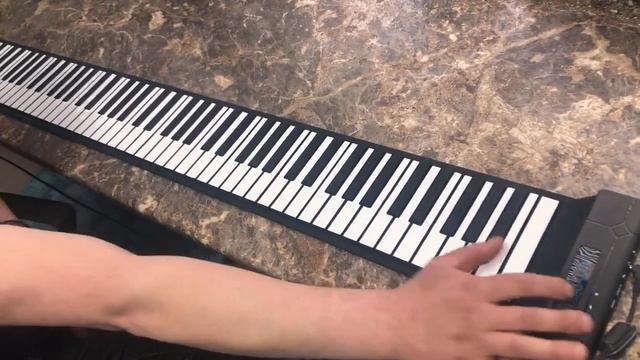 Standard 88 Keys Portable MIDI Roll Up Piano -  ЦИФРОВОЕ ПИАНО ГИБКОЕ ROLL