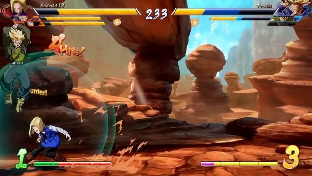DRAGON BALL FighterZ Android 17 Gameplay смотреть онлайн