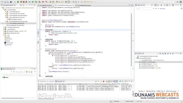 Dunamis Webcast - Series 1 - Episode 3 - Service Layer - 1 смотреть онлайн