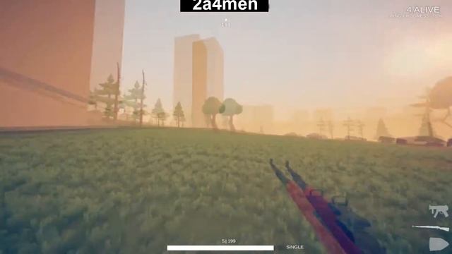 Баг в игре "Totally Accurate Battlegrounds" смотреть онлайн