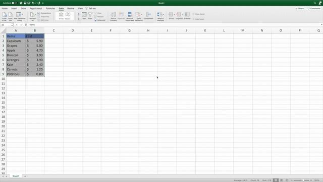 SORT data in Excel on iOS смотреть онлайн