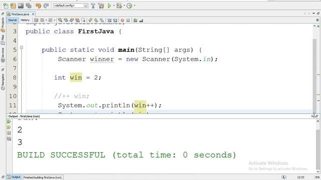 Java Programming Tutorial --8-- Incremental operator (post & pre ) смотреть онлайн