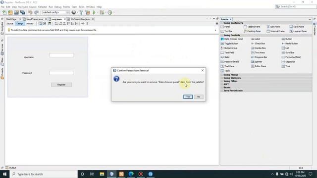 Java Tutorial-How To Remove Component From Palette in Neatbeans смотреть онлайн