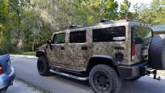 #126 Обзор авто. Hummer-Н2. США.Флорида... смотреть онлайн