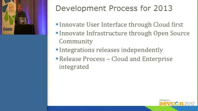 DevCon 2012: Alfresco Vision, Roadmap, & Demo, John Newton & Mike Farmer смотреть онлайн
