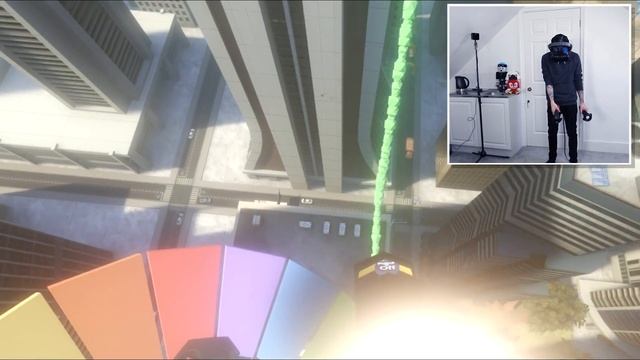 FALLING OFF A BUILDING IN VIRTUAL REALITY!!! смотреть онлайн