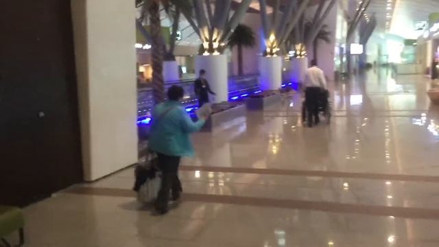 Аэропорт ОМАНА, народа мало все друг друга боятся. В масках! смотреть онлайн