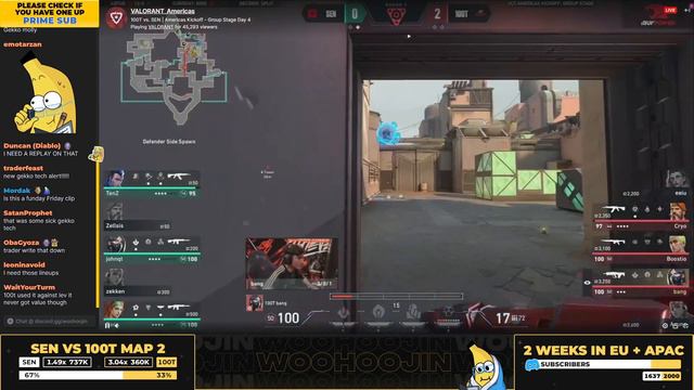 2024-02-19 Watch Party - SEN vs 100T смотреть онлайн