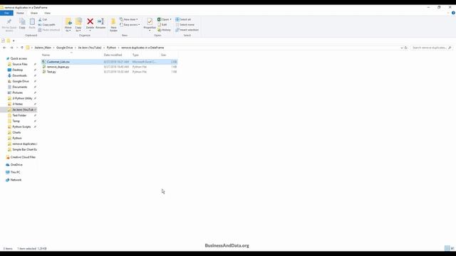 How to remove duplicate records from a Pandas DataFrame Table in Python | Python Tutorial смотреть онлайн