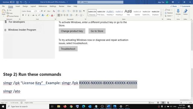 How to Fix Microsoft Office Activation Error 0xC004C060 смотреть онлайн