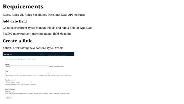 Drupal: How to send e-mail to node author 1w before date field in node? смотреть онлайн