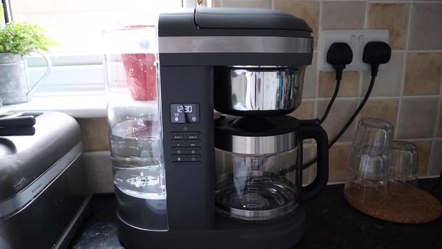 New KitchenAid Drip Coffee Maker 1.7 L 5KCM1209 | MyExperience unboxing pictures and first use vide смотреть онлайн