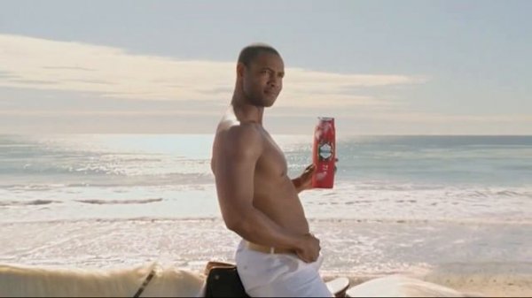 Реклама Old Spice - на коне задом наперед