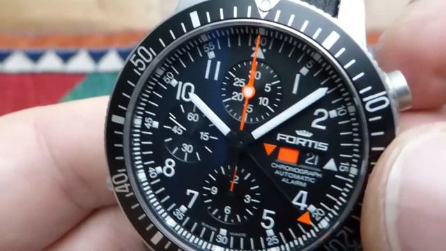 Fortis B 42 Official Cosmonauts Chronograph Alarm - Armbandwecker смотреть онлайн