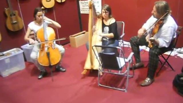Cremona 2012 exhibition Elena Biasi playing harp смотреть онлайн