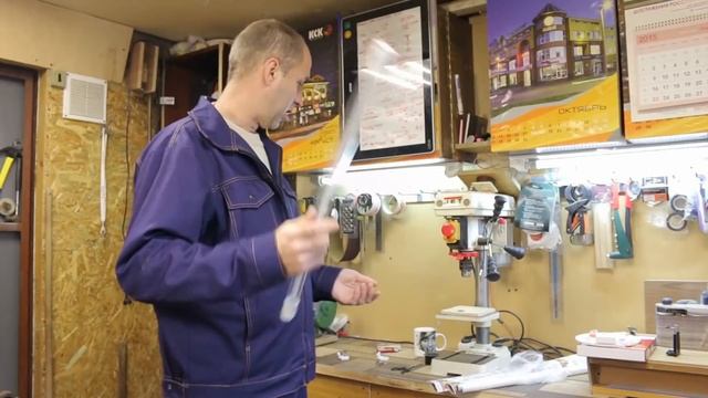 Освещение в Гараже и Мастерской !!! Светодиодные Лампы взамен Ламп дневного света. смотреть онлайн