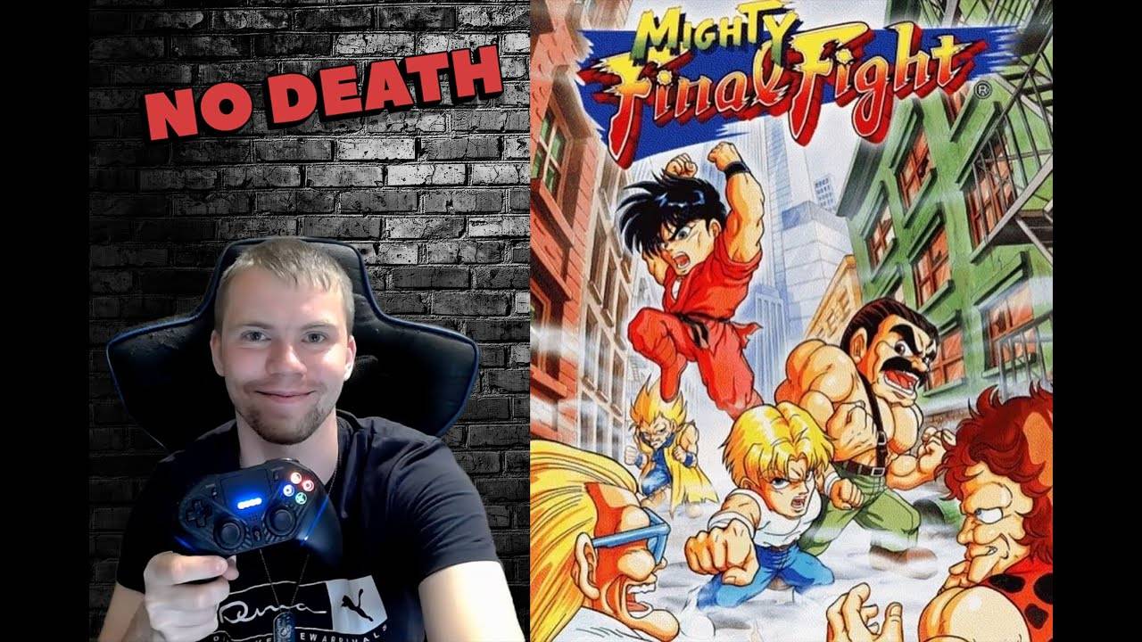 Mighty Final Fight прохождение без смертей NO Death смотреть онлайн