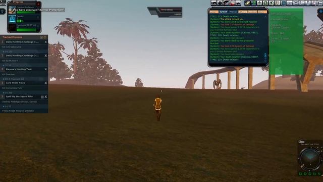 Entropia Universe Качаем Evade skill смотреть онлайн