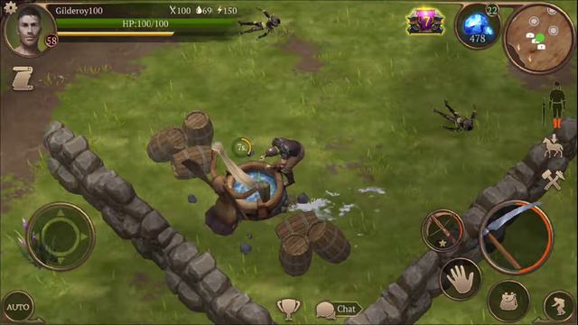 Clearing Chieftain's Stronghold with only couple hits | Stormfall Saga of survival смотреть онлайн