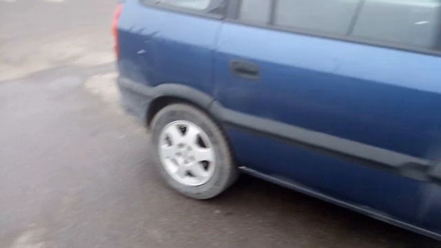 Opel Zafira 1.8l Бензин. 2002г. Автопригон под заказ из Литвы. MB ESELAS.
