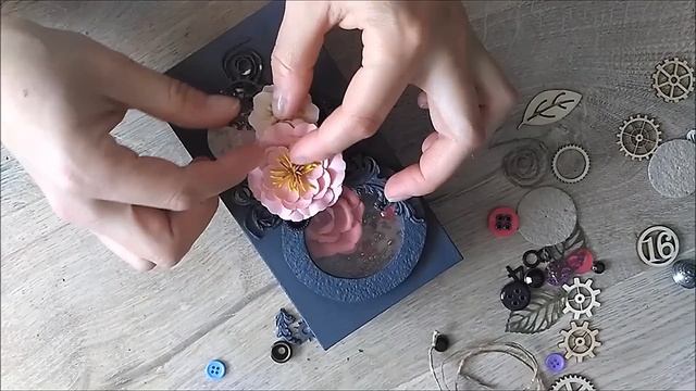 Mixed Media Box with a secret / Микс Медиа коробочка с секретиком смотреть онлайн