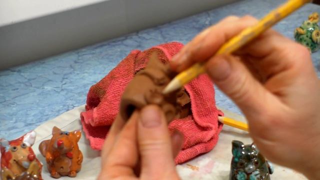 Мастер-класс "Лепим друзей лисенка из глины" смотреть онлайн