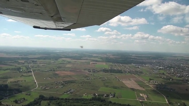 Моменты полета на Cessna 172s