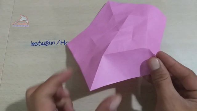 Origami Bunga | How To Make Origami Flower Adenium смотреть онлайн