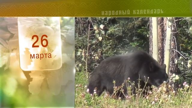 26 Марта - Ежедневный Народный Календарь