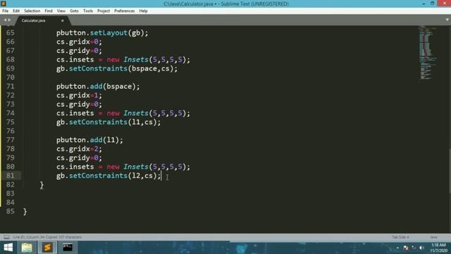 Creating calculator Applicationdesign using Java Swing смотреть онлайн