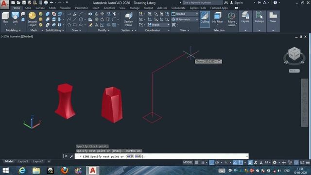 Loft command in autocad 2020 hindi смотреть онлайн