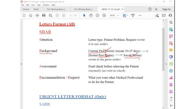 OET Writing Discharge-Back Letter (Mary Bell) Writing Answer using SBAR (Part 4) смотреть онлайн