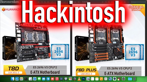 HACKINTOSH С ДВУМЯ CPU В 2024! КАКИЕ ПРОБЛЕМЫ? - ALEXEY BORONENKOV | 4K