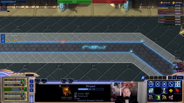 StarCraft 2 Arcade #441 - Hero Line Wars Starlight - Dryad - Let's Play [HD] смотреть онлайн