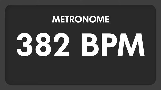 382 BPM - Metronome смотреть онлайн