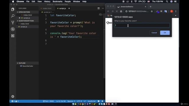 Задание "Анкета" | JavaScript Уроки Visual Studio | Урок 13 смотреть онлайн