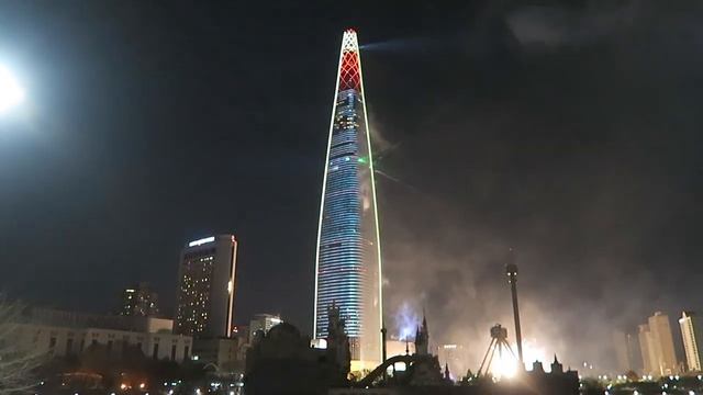 Корея/2018 Count Down/Новогодний фейерверк/서울,2018 새해카운트다운 смотреть онлайн