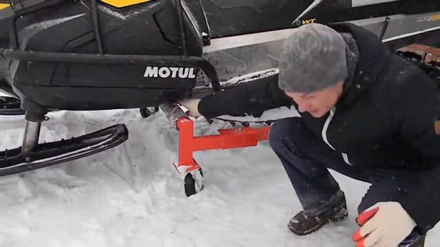 Подкат для снегохода смотреть онлайн