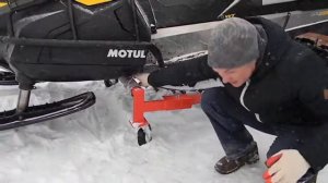 Подкат для снегохода