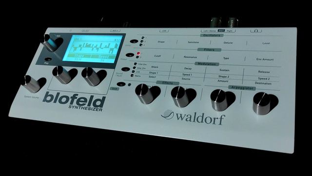 Waldorf Blofeld (2007) Digital Synthesizer Part 2  - No Talking Demo