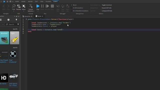 How to Make a coins Leaderstats Script in Roblox studio (WORKING) 2023 смотреть онлайн