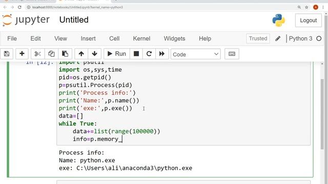 Psutil with Os and Sys Library смотреть онлайн